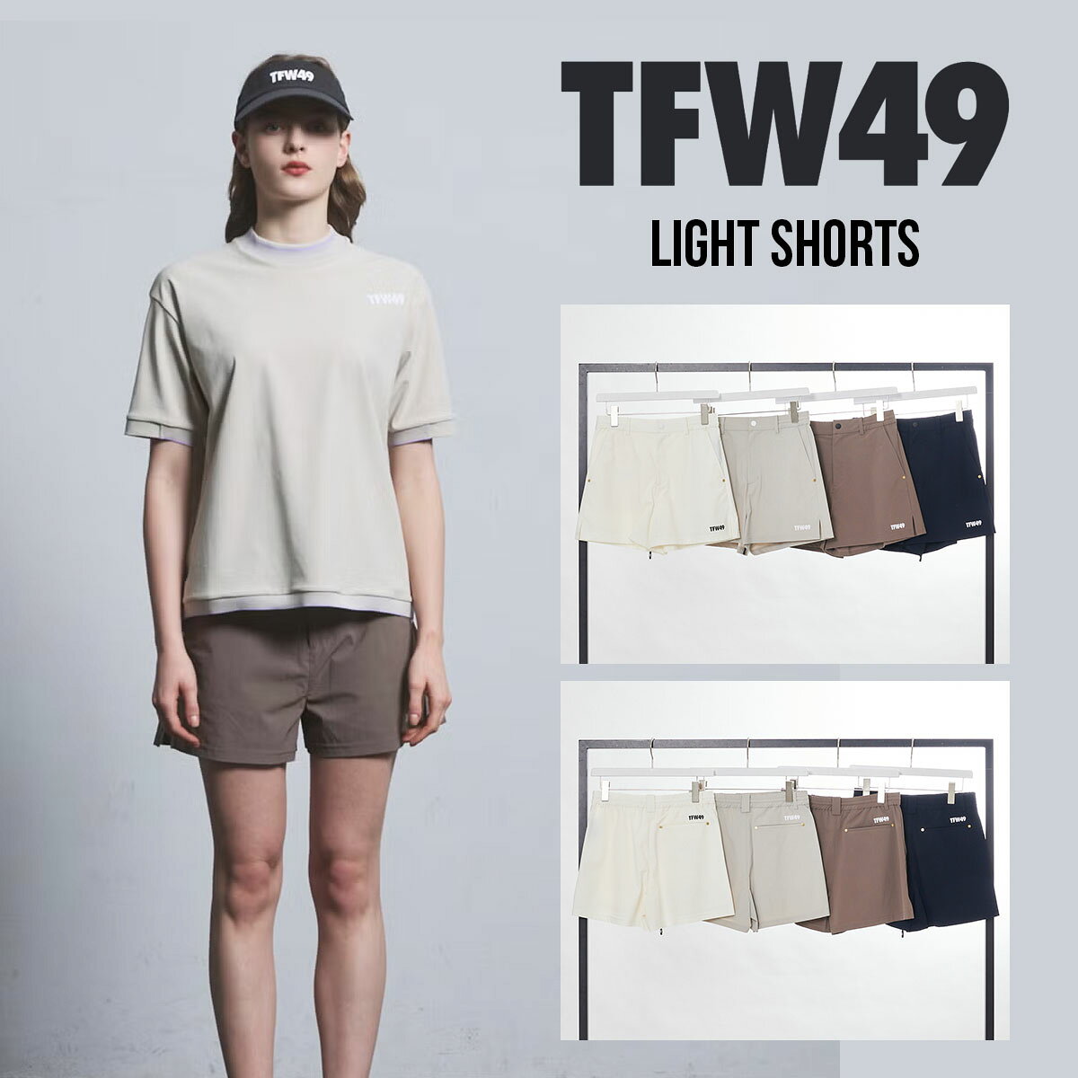 TFW49 LIGHT SHORTS [TL07261014] | レディース ゴルフウェア ショートパンツ
