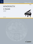 楽譜 SW1038 パウル・ヒンデミット ピアノ・ソナタ 第2番 ／ ショット・ミュージック