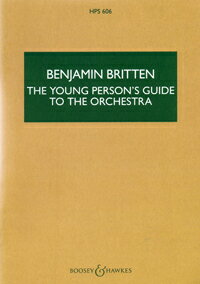 楽譜 SW3018 ベンジャミン・ブリテン 青少年のための管弦楽入門 ／ ショット・ミュージック
