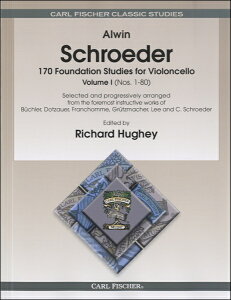 楽譜 シュレーダー : 170の基礎的な練習曲 第1巻 / カール・フィッシャー社