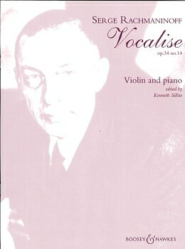 楽譜 GYS00074749 ラフマニノフ : ヴォカリーズ ／ ブージー＆ホークス社