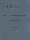 楽譜 GYP00116227 バッハ インヴェンションとシンフォニア BWV 772-801(運指なし)/原典版/シェイデラー編(紙装) ／ ヘンレ社（ヤマハ）