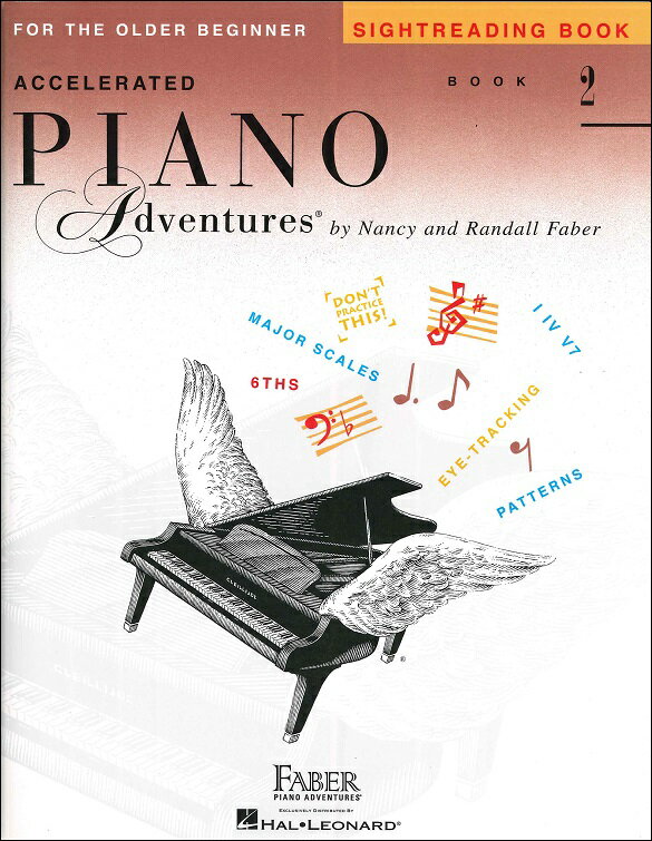 楽譜 輸入 アクセラレーテッドピアノ・アドベンチャー Sightreading Book2 ／ 全音楽譜出版社