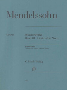  327˥ǥ륹 ԥκʽ3 ̵ν ʸŵǡإҡFELIX MENDELSSOHN BARTHOLDY Piano  إ졼