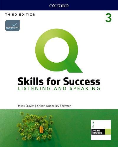 Q Skills for Success 3rd Edition Listening and Speaking Level 3 Student Book with iQ Online Practice ／ オックスフォード大学出版局(JPT)