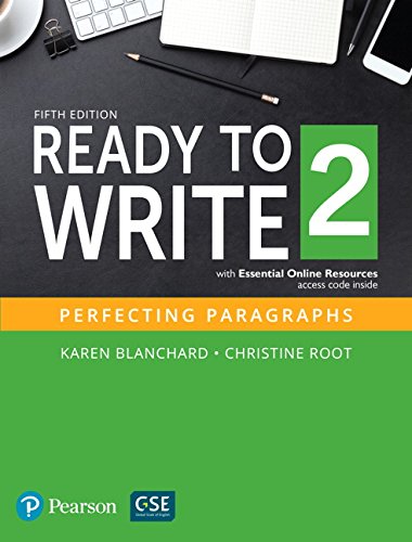 Ready to Write 5th Edition Level 2 Student Book with Essential Online Resource ／ ピアソン・ジャパン(JPT)