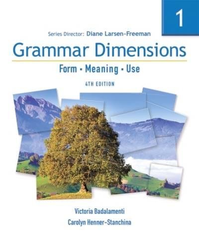 Grammar Dimensions 4th Edition Book 1 Text ／ センゲージラーニング (JPT)