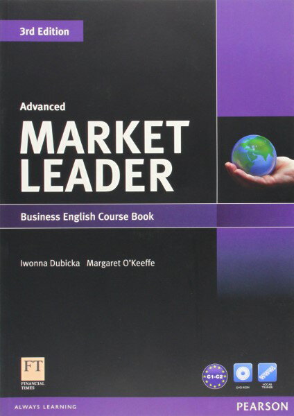 楽天島村楽器 楽譜便Market Leader 3rd Edition Advanced Coursebook with DVD-ROM ／ ピアソン・ジャパン（JPT）