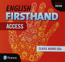 English Firsthand 5th Edition Access Audio CD ／ ピアソン ジャパン(JPT)