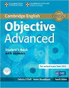 Objective Advanced4th Ed SB /answers /CD ／ ケンブリッジ大学出版(JPT)