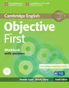 Objective First 4th Ed WB /answers w/Audio CD ／ ケンブリッジ大学出版(JPT)