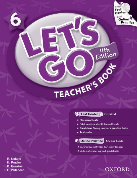 Let’s Go 4th Edition Level 6 Teacher’s Book with Test Center Pack ／ オックスフォード大学出版局(JPT)