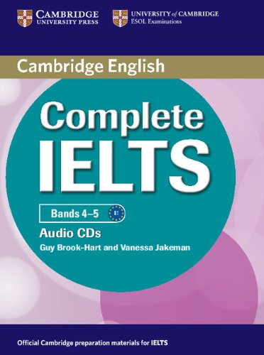 Complete IELTS Bands 4-5 Class Audio CDs. ／ ケンブリッジ大学出版(JPT)