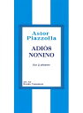 楽譜 Piazzolla Adios Nonino 2台4手 ／ サウンドストリーム