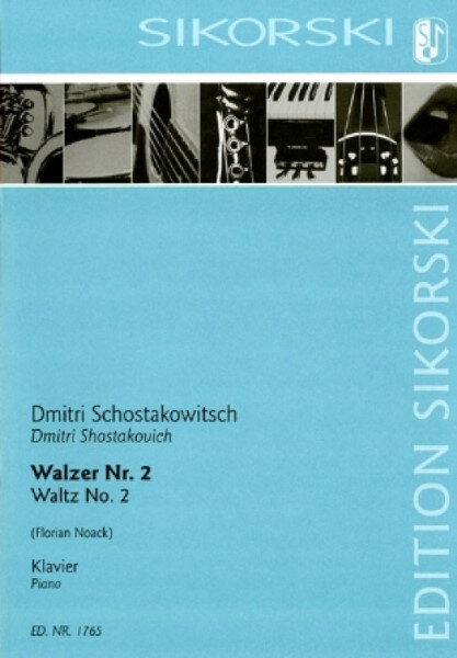 楽譜 MSOKE7305 輸入 ワルツ第2番「ジャズ組曲」より（ドミートリイ・ショスタコーヴィチ）（ピアノ）【WaltzNo. ／ ミュージックエイト