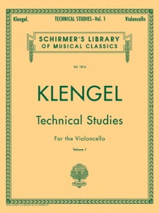 楽譜 MSOCH953 輸入 チェロの為の技術的練習曲・Vol.1(ユリウス・クレンゲル)(チェロ)【Technical Studies f / ミュージックエイト
