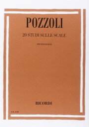 楽譜 MSOKE8250 輸入 20の音階の練習（エットーレ・ポッツォーリ）（ピアノ）【20 Studi sulle Scale】 ／ ミュージックエイト
