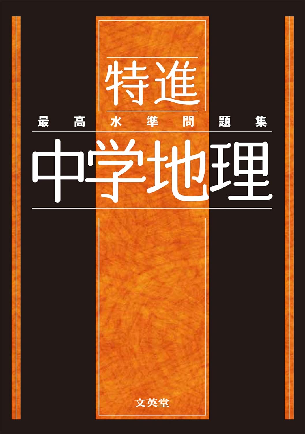 最高水準問題集 特進 中学地理 ／ 文英堂