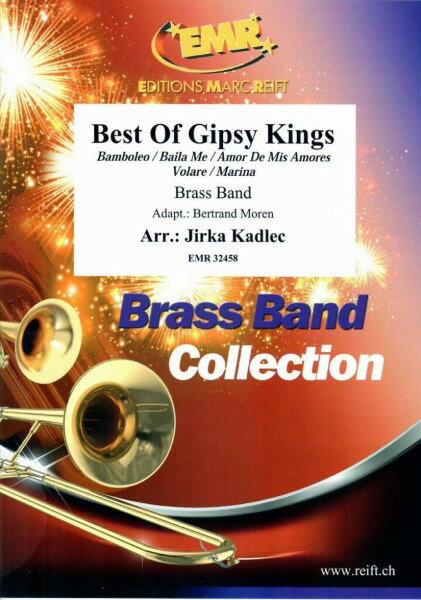楽譜 BB111 ベスト・オブ・ジプシー・キングス（5曲メドレー）【ブリティッシュ・スタイル金管バンド】 ／ ロケットミュージック