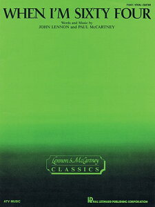 楽譜 PNP6049 輸入 ザ・ビートルズ/ホエン・アイム・シックスティ・フォー《輸入ピアノ楽譜》 / ロケットミュージック