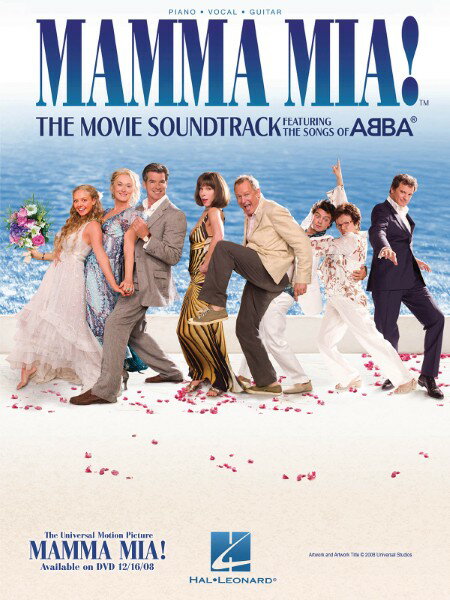 楽譜 輸入 マンマ・ミーア（映画版） （P／V／G） Mamma Mia! The Movie Soundtrack /ABBA ／ (株)テーヌ商会