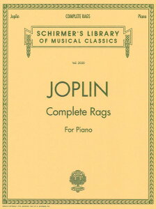 楽譜 輸入 ピアノ・ラグ 完全版 (Piano Solo) Complete Rags /Scott Joplin / (株)テーヌ商会