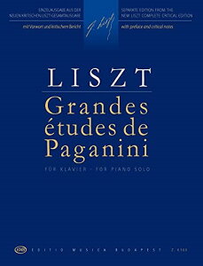 楽譜 輸入 パガニーニによる大練習曲集 (ピアノソロ) Grandes Etudes de Paganini /Franz Liszt / (株)テーヌ商会