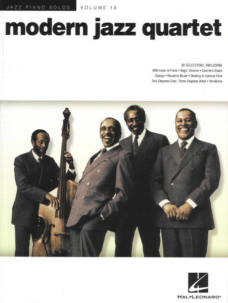 楽譜 輸入 モダン・ジャズ・カルテット（ジャズピアノソロ） Modern Jazz Quartet (Jazz Piano Solos Volume 18) ／ (株)テーヌ商会