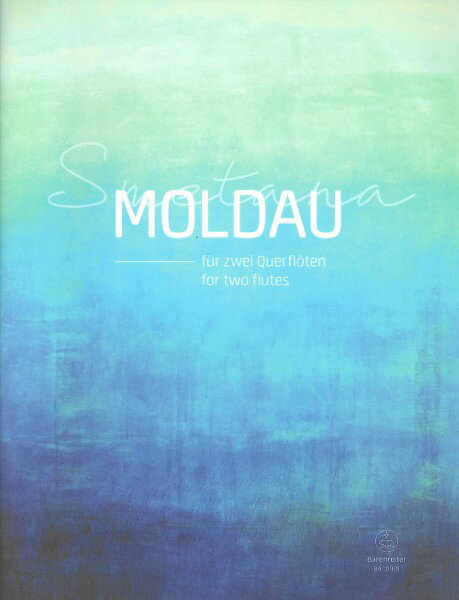 楽譜 輸入 フルートアンサンブル モルダウ（「わが祖国」より） （スコア） Moldau (Flute Duet) /Bedrich Smeta ／ (株)テーヌ商会