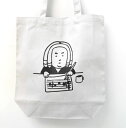 トートバッグ 楽譜を書くバッハくん ライトグレー / 株式会社50