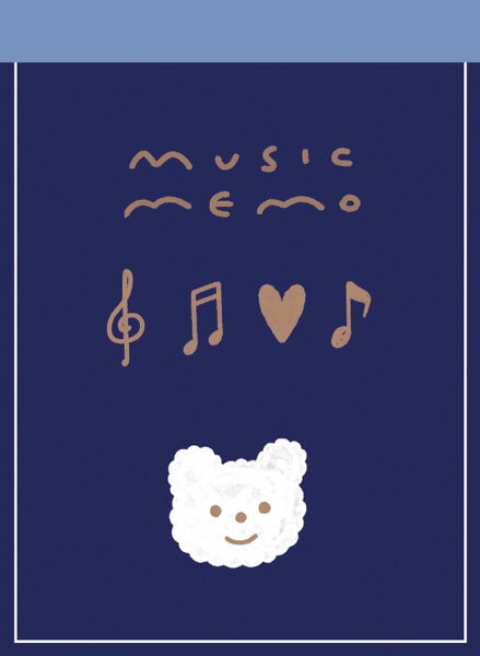 ミニメモ ミュージックメモ【10冊入り】 ／ 甲南