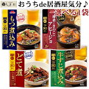 【選べる】おうち居酒屋 惣菜 選べる 1袋 | どて煮 もつ煮込み 牛すじ煮込み 海老ときのこアヒージョ イチビキ 名古屋 国産豚 ホルモン レトルト 惣菜 も...