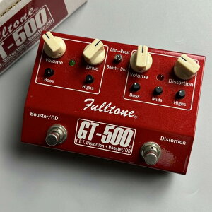 Fulltone(フルトーン)/GT500 【中古】【USED】ギター用エフェクターディストーション【イオンモール京都桂川店】