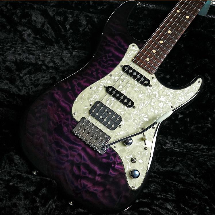 TOM ANDERSONigA_[\j/USED/ Drop Top Classic Transparent Plum to Black Burst yÁzyUSEDzGNgbNM^[ST^Cvy~[icXz