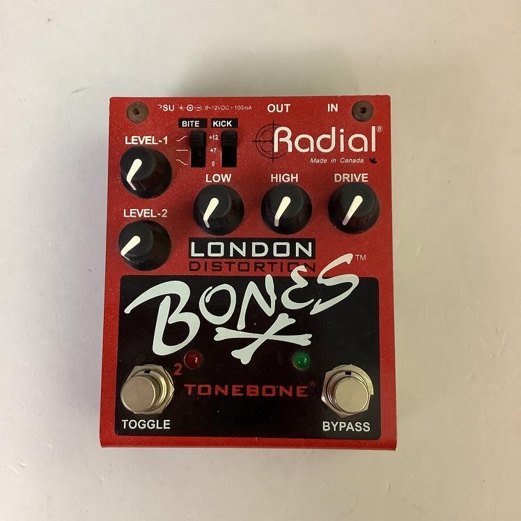 Radial（ラディアル）/Bones London ギター用エフェクターディストーション