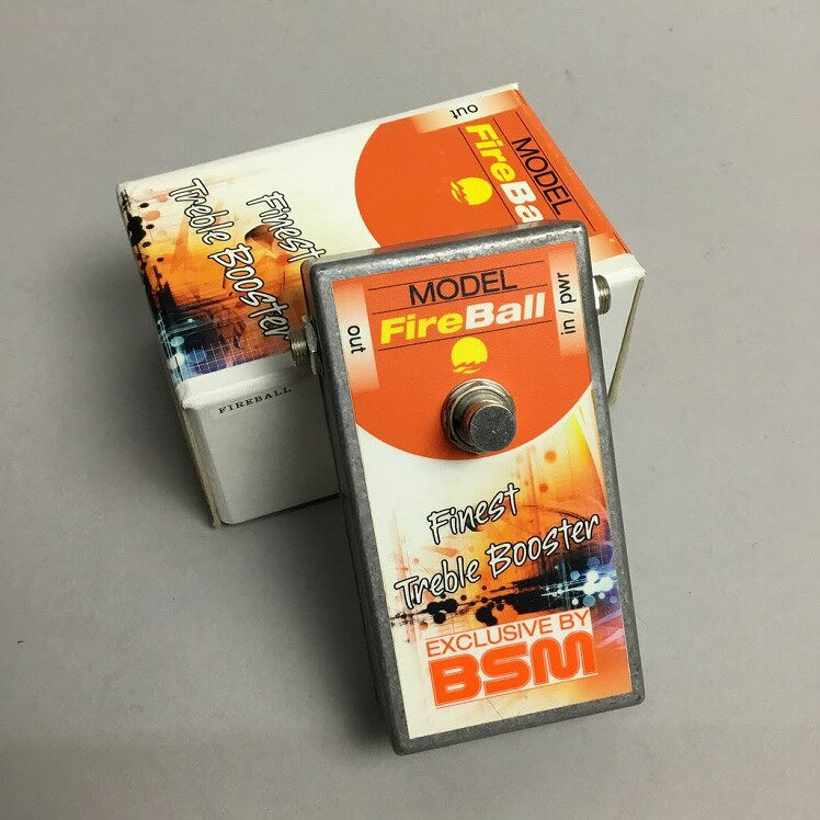 BSM / FireBollギター用エフェクターブースター 