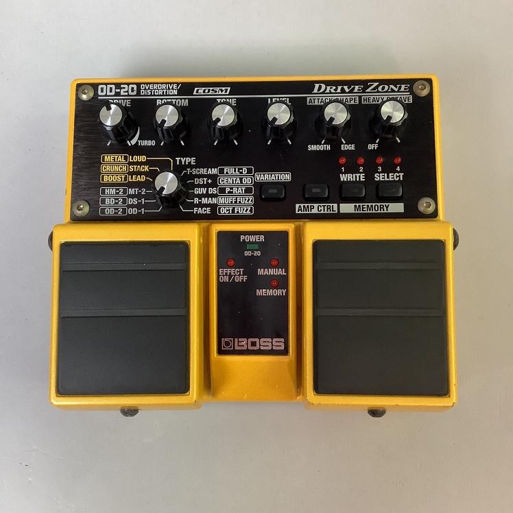 BOSS（ボス）/OD-20 OverDrive/Distortion "DRIVE ZONE" 【中古】【USED】ギター用エフェクターディストーション【成田ボンベルタ店】