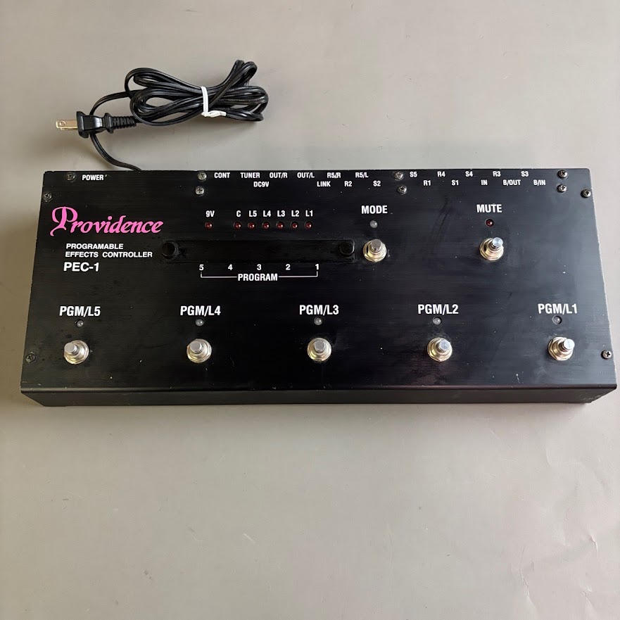 Providence PEC-1（5 ループ プログラマブル スイッチャー） PROVIDENCE PEC-1 MIGHTY JACK | チラ裏の裏は表なの？