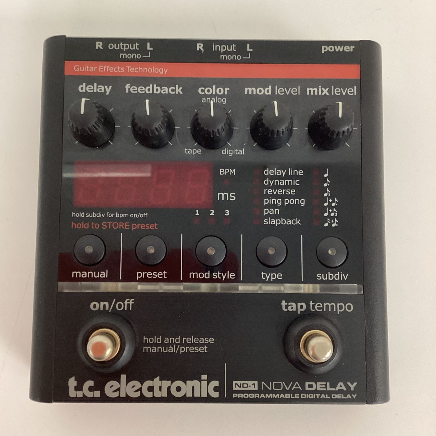楽天市場】tc electronic nd－1 nova delayの通販