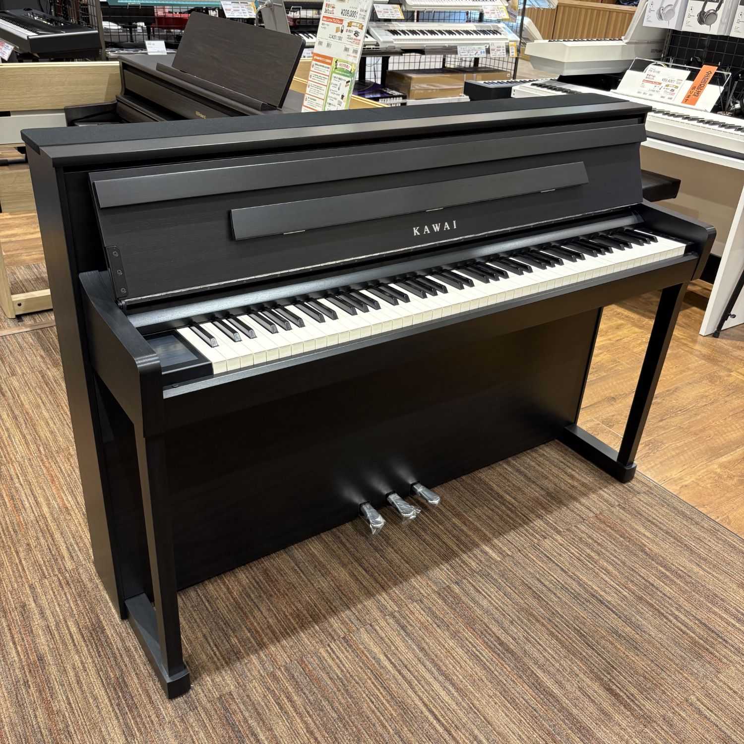 Rakuten - 【中古】KAWAI（カワイ）/ SCA901　中古電子ピアノ　響板スピーカー　木製鍵盤【USED】【イオンモール新利府 南館店】(2500004232950)