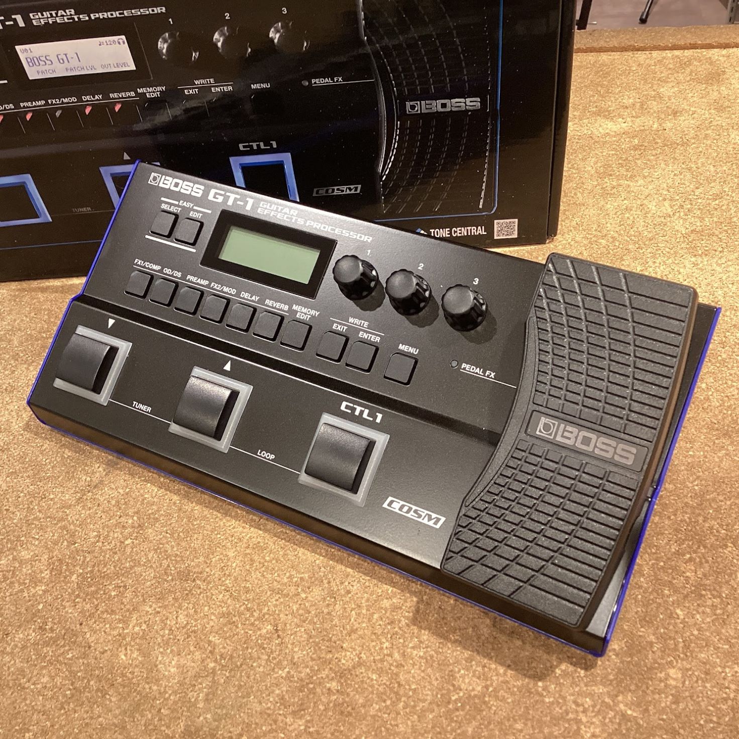 ☆BOSS GT-1 ギター マルチエフェクター 中古☆ BOSS GT-001 デスクトップ型マルチエフェクター ボス GT001【 中古