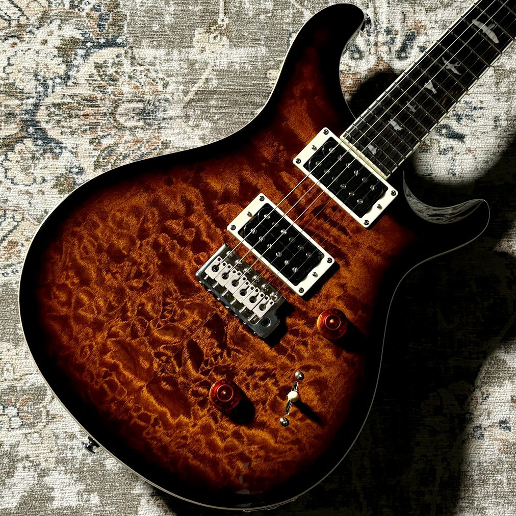 【中古】PRS（ポールリードスミス(Paul Reed Smith)）/ SE Custom24 Quilt Black Gold Burst【USED】【イオンモール佐久平店】(2500002511972)