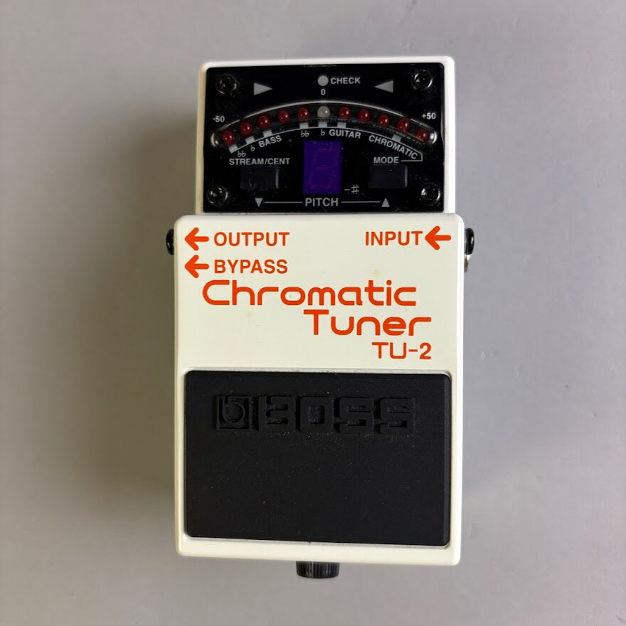 Pedales de guitarra BOSS de segunda mano de Japón BOSS TU-2 Chromatic TunerUSED(250000322647 9)