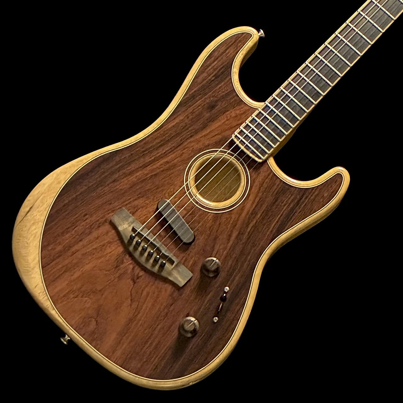 楽天市場】fender american acoustasonic stratocaster ziricoteの通販