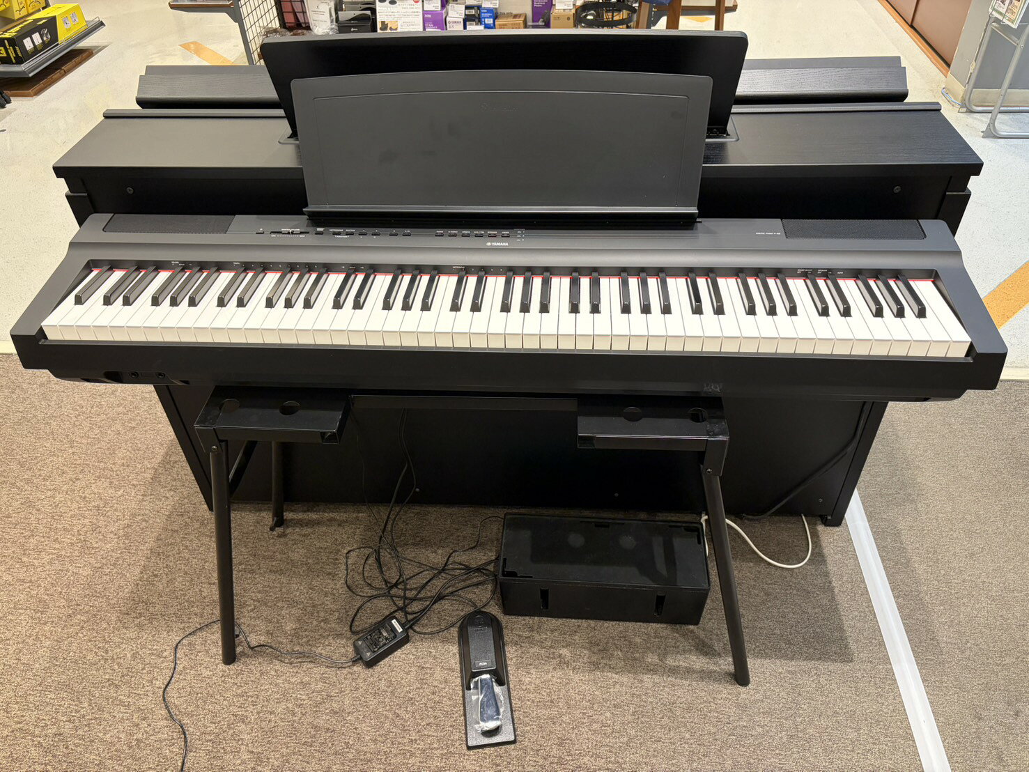 楽天市場】ヤマハ p125（電子ピアノ｜ピアノ・キーボード）：楽器