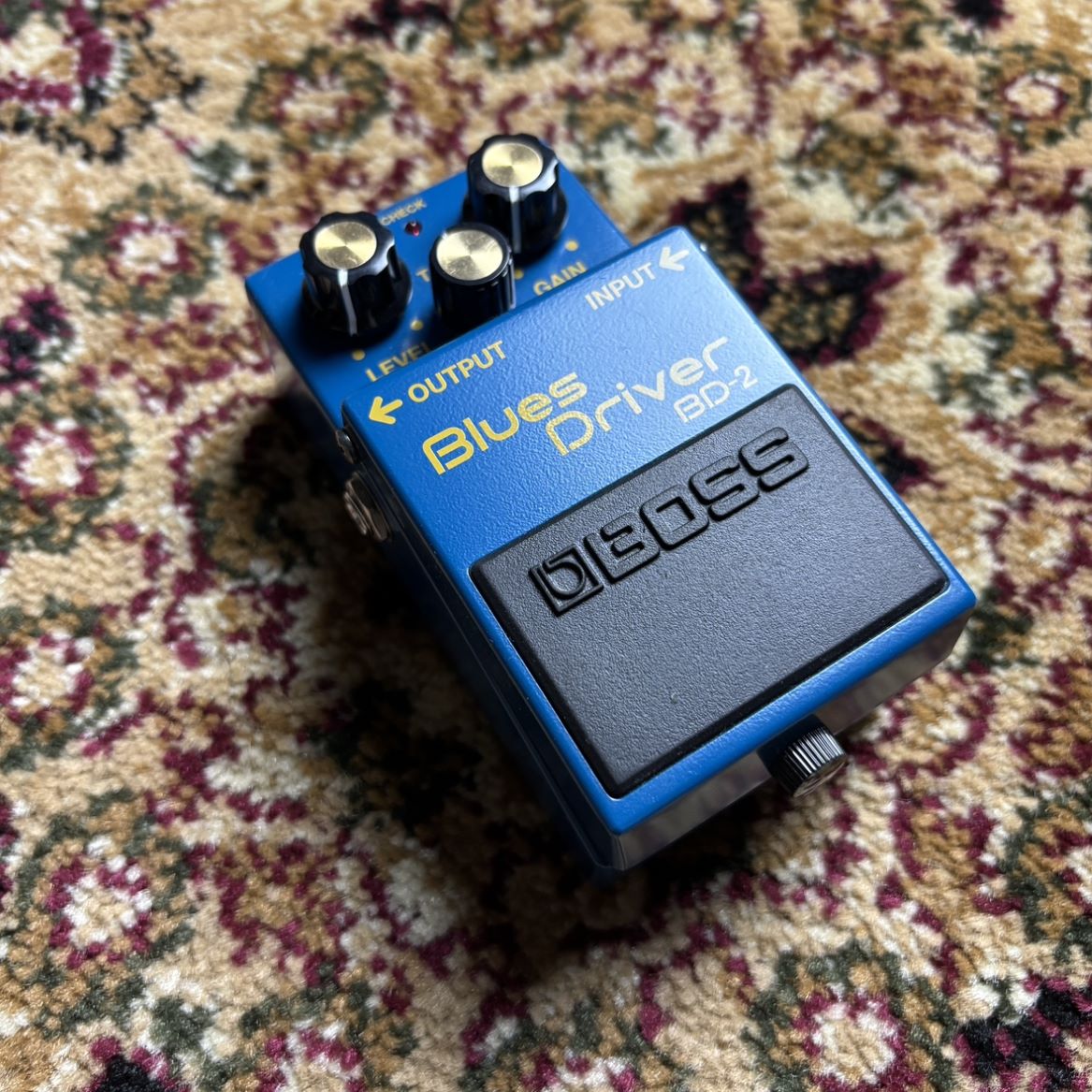BOSS BD-2 Blues D 室内使用 美品 マジックテープなし BOSS BD-2 Blues
