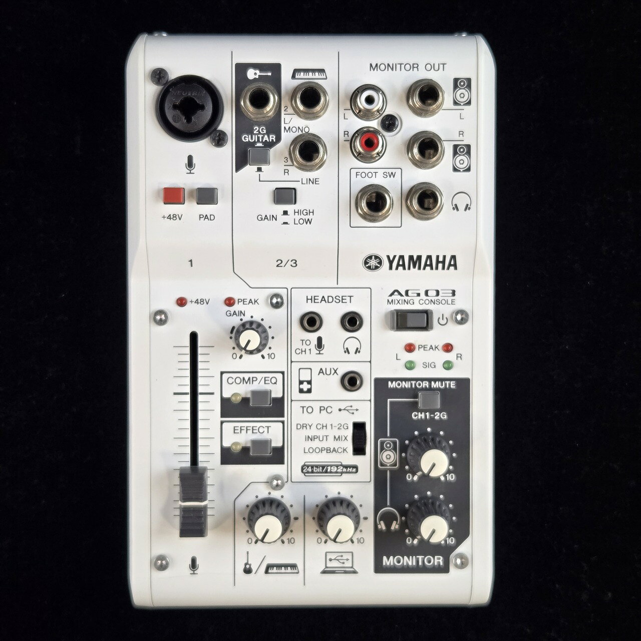 【中古】YAMAHA（ヤマハ）/ AG03 - ウェブキャスティングミキサー【現物画像】【USED】【イオンモール筑紫野店】(2500003700689)