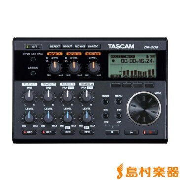 TASCAM DP-006 デジタルポケットスタジオ マルチトラックレコーダー 【タスカム DP006】
