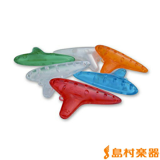 NIGHT PLASC CRAクリアー ソプラノC オカリナ プラスチック製 ナイト