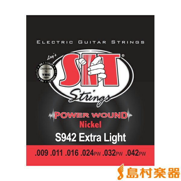 SIT STRINGS S942 エレキギター弦 EXTRA LIGHT SIT ストリングス